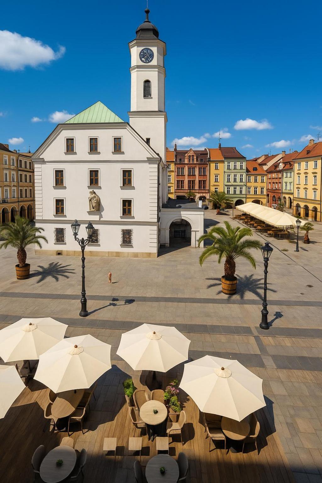 Rynek 23 Lux, Apartament Z Widokiem Na Ratusz Starego Miasta Gliwice Ngoại thất bức ảnh